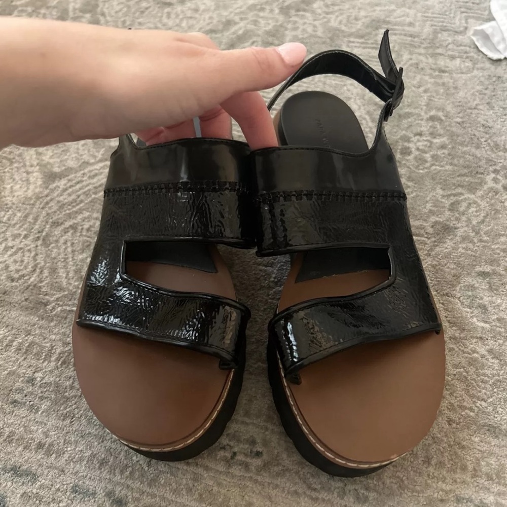 Zara platform sandals